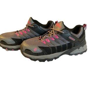 Nautilus Women's Size 9 Wide Safety Shoes Gray and Pink